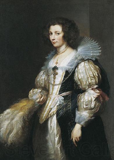 Anthony Van Dyck Portrat der Marie-Louise de Tassis